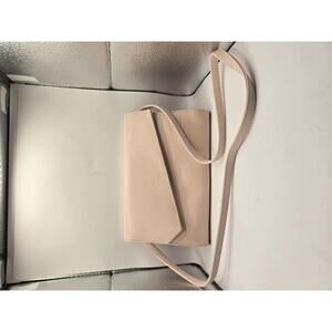 Vintage 1980s Blush Pink Crossbody Shouldee purseBag